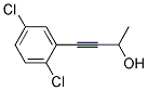 4-(2,5-DICHLOROPHENYL)-3-BUTYN-2-OL 结构式