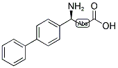 (S)-3-AMINO-3-BIPHENYL-4-YL-PROPIONIC ACID 结构式