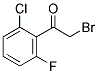 2-CHLORO-6-FLUOROPHENACYL BROMIDE 结构式