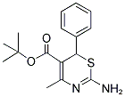 TERT-BUTYL 2-AMINO-4-METHYL-6-PHENYL-6H-1,3-THIAZINE-5-CARBOXYLATE 结构式