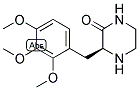 (S)-3-(2,3,4-TRIMETHOXY-BENZYL)-PIPERAZIN-2-ONE 结构式