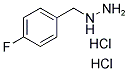 (4-Fluorobenzyl)hydrazine dihydrochloride 结构式