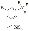 (R)-1-(3-FLUORO-5-(TRIFLUOROMETHYL)PHENYL)ETHANAMINE 结构式