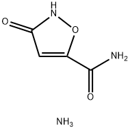 AMMONIUM 5-(CARBAMOYL)ISOXAZOL-3-OLATE 结构式