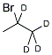 2-Bromopropane-1,1,1,2-d4 结构式