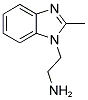 2-(2-METHYL-1H-BENZIMIDAZOL-1-YL)ETHANAMINE 结构式