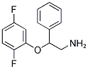 2-(2,5-DIFLUORO-PHENOXY)-2-PHENYL-ETHYLAMINE 结构式