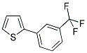 2-[3-(TRIFLUOROMETHYL)PHENYL]THIOPHENE 结构式