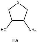 4-AMINO-3-HYDROXYTETRAHYDROTHIOPHENEHYDROBROMIDE 结构式