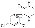 (R)-3-(2,4-DICHLORO-PHENYL)-PIPERAZIN-2-ONE 结构式