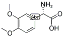 (S)-AMINO-(3,4-DIMETHOXY-PHENYL)-ACETIC ACID 结构式