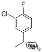 (R)-1-(3-氯-4-氟苯基)乙胺 结构式