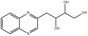 2-(2',3',4'-TRIHYDROXYBUTYL)QUINOXALINE 结构式
