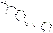 [4-(2-PHENYLETHOXY)PHENYL]ACETIC ACID 结构式
