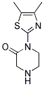 1-(4,5-DIMETHYL-THIAZOL-2-YL)-PIPERAZIN-2-ONE 结构式