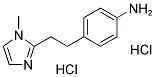 4-(2-(1-甲基-1H-咪唑-2-基)乙基)苯胺二盐酸盐 结构式