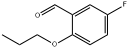 5-氟-2-丙氧基苯甲醛 结构式