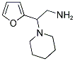 2-(2-FURYL)-2-PIPERIDIN-1-YLETHANAMINE 结构式