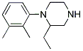 2-ETHYL-1-(2,3-DIMETHYLPHENYL)PIPERAZINE 结构式