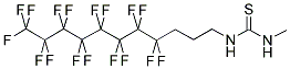 F17 METHYL THIOUREA 结构式