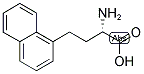 (3S)-2-氨基-3-萘基丁酸 结构式