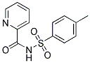 N-[(4-Methylphenyl)sulfonyl]pyridine-2-carboxamide 结构式
