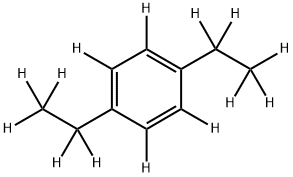 1,4-DIETHYLBENZENE-D14 结构式