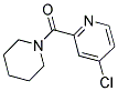 4-Chloro-2-(piperidin-1-ylcarbonyl)pyridine 结构式