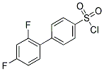 2',4'-DIFLUORO-BIPHENYL-4-SULFONYL CHLORIDE 结构式