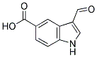 3-FORMYL-1H-INDOLE-5-CARBOXYLIC ACID 结构式