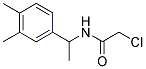 2-CHLORO-N-[1-(3,4-DIMETHYLPHENYL)ETHYL]ACETAMIDE 结构式