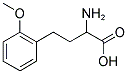 2-AMINO-4-(2-METHOXY-PHENYL)-BUTYRIC ACID 结构式