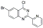6-BROMO-4-CHLORO-2-PYRIDIN-2-YL-QUINAZOLINE 结构式