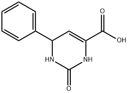 2-羰基-6-苯基-1,2,3,6-四氢-嘧啶-4-羧酸 结构式