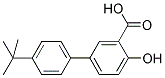 4'-TERT-BUTYL-4-HYDROXY[1,1'-BIPHENYL]-3-CARBOXYLIC ACID 结构式