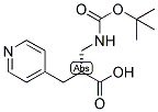 (R)-3-TERT-BUTOXYCARBONYLAMINO-2-PYRIDIN-4-YLMETHYL-PROPIONIC ACID 结构式