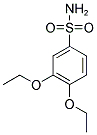 3,4-DIETHOXYBENZENESULFONAMIDE 结构式