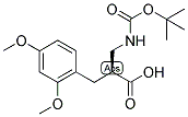 (S)-2-(TERT-BUTOXYCARBONYLAMINO-METHYL)-3-(2,4-DIMETHOXY-PHENYL)-PROPIONIC ACID 结构式