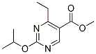 METHYL-2-ISOPROPOXY-4-ETHYL-5-PYRIMIDINE CARBOXYLATE 结构式