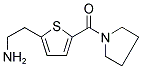 2-[5-(1-PYRROLIDINYLCARBONYL)-2-THIENYL]ETHYLAMINE 结构式