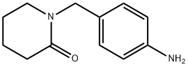 1-(4-AMINO-BENZYL)-PIPERIDIN-2-ONE 结构式