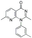 2,7-DIMETHYL-1-(3-METHYLPHENYL)PYRIDO[2,3-D]PYRIMIDIN-4(1H)-ONE 结构式