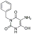 5-Amino-3-benzyl-6-hydroxy-1H-pyrimidine-2,4-dione 结构式