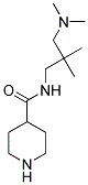 N-[3-(DIMETHYLAMINO)-2,2-DIMETHYLPROPYL]PIPERIDINE-4-CARBOXAMIDE 结构式