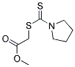 METHYL [(PYRROLIDIN-1-YLCARBONOTHIOYL)THIO]ACETATE 结构式