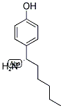 (S)-4-(1-AMINOHEXYL)PHENOL 结构式