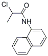 2-CHLORO-N-1-NAPHTHYLPROPANAMIDE 结构式