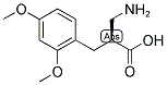 (S)-2-AMINOMETHYL-3-(2,4-DIMETHOXY-PHENYL)-PROPIONIC ACID 结构式