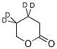 D-VALEROLACTONE-3,3,4,4-D4 结构式