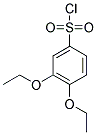 3,4-DIETHOXYBENZENESULFONYL CHLORIDE 结构式